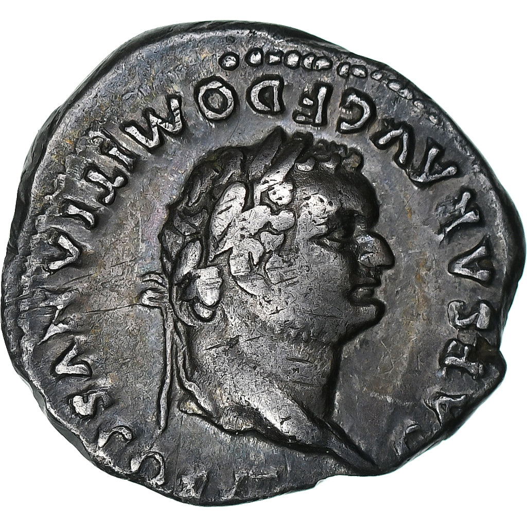 Domitianus, 
  
  Denarius, 
  
  80