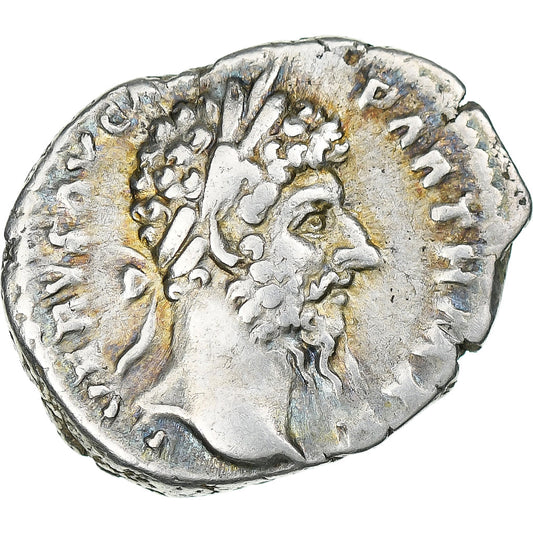 Lucius Verus, 
  
  Denarius, 
  
  168