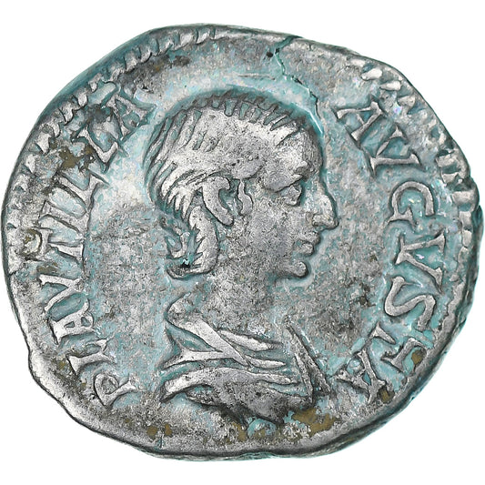 Plautilla, 
  
  Denarius, 
  
  202-205