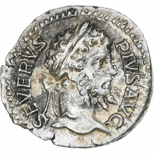 Septimius Severus, 
  
  Denarius, 
  
  202-210