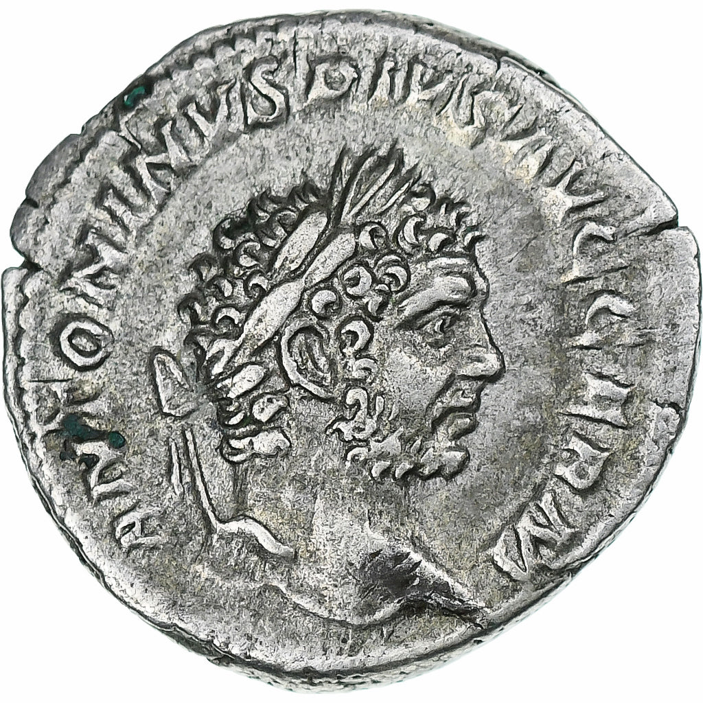 Caracalla, 
  
  Denarius, 
  
  215