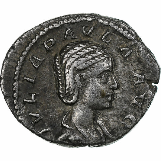 Julia Paula, 
  
  Denarius, 
  
  219-220