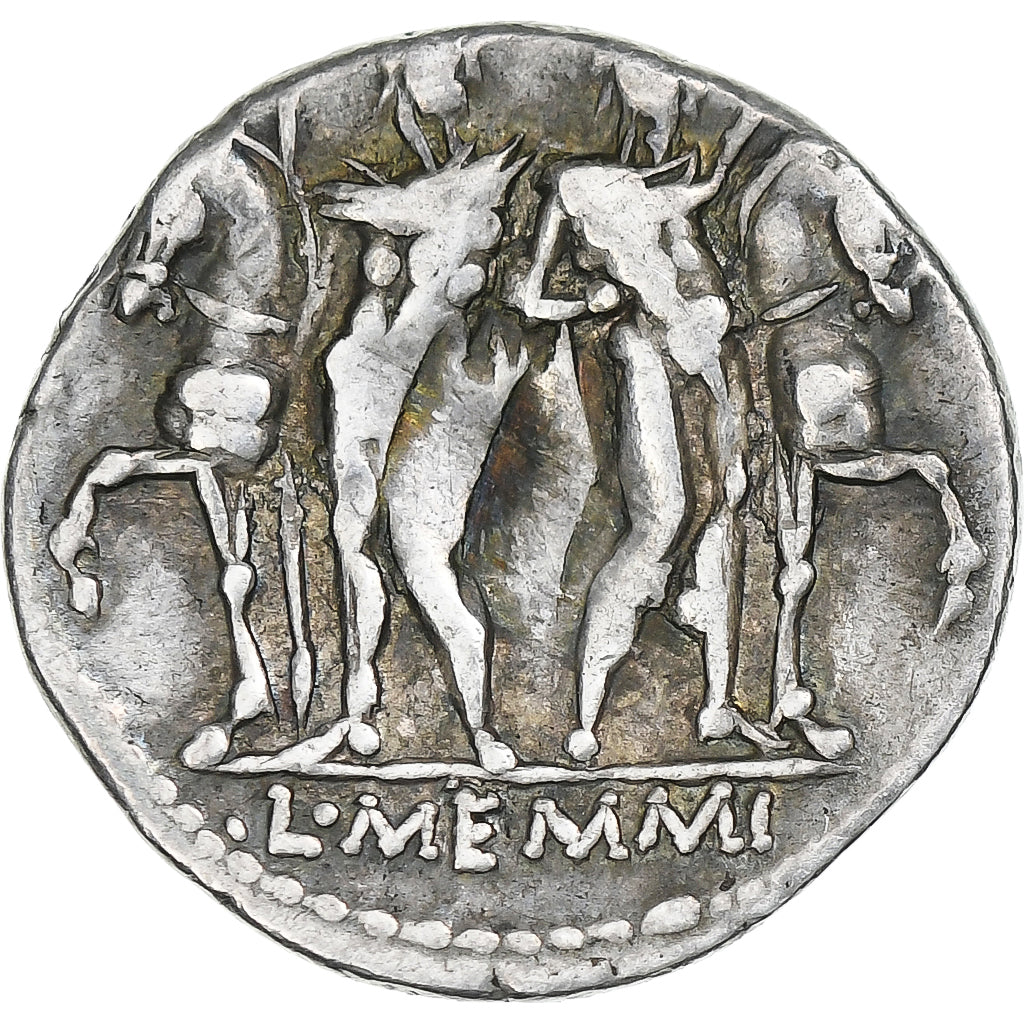 Memmia, 
  
  Denarius, 
  
  MÖ 109-108