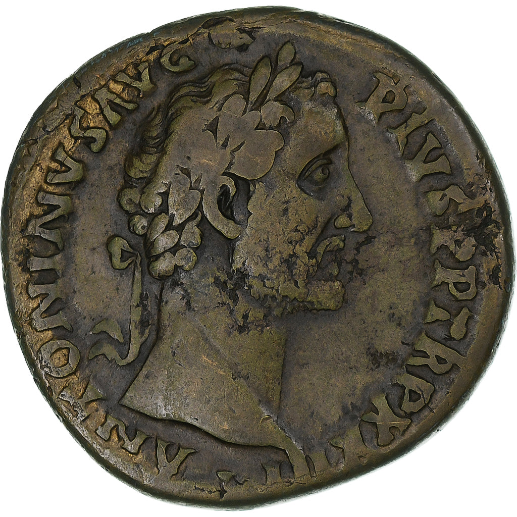 Antoninus Pius, 
  
  Sestertius, 
  
  159-160