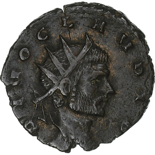 Divus Claudius II Gotikus, 
  
  Antoninianus, 
  
  270-271