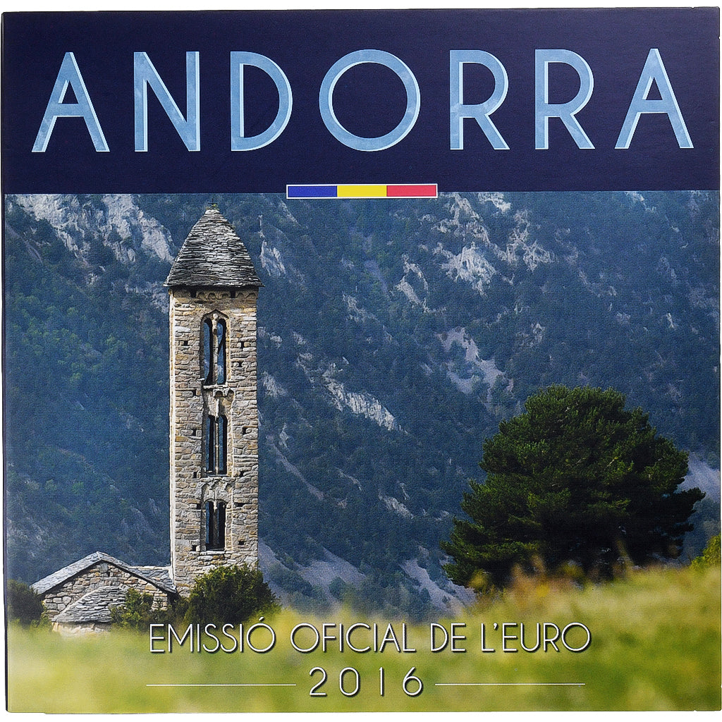 Andorra, 
  
  1 ct ayarlayın. - 2 Avro, 
  
  Para Kartı. BU