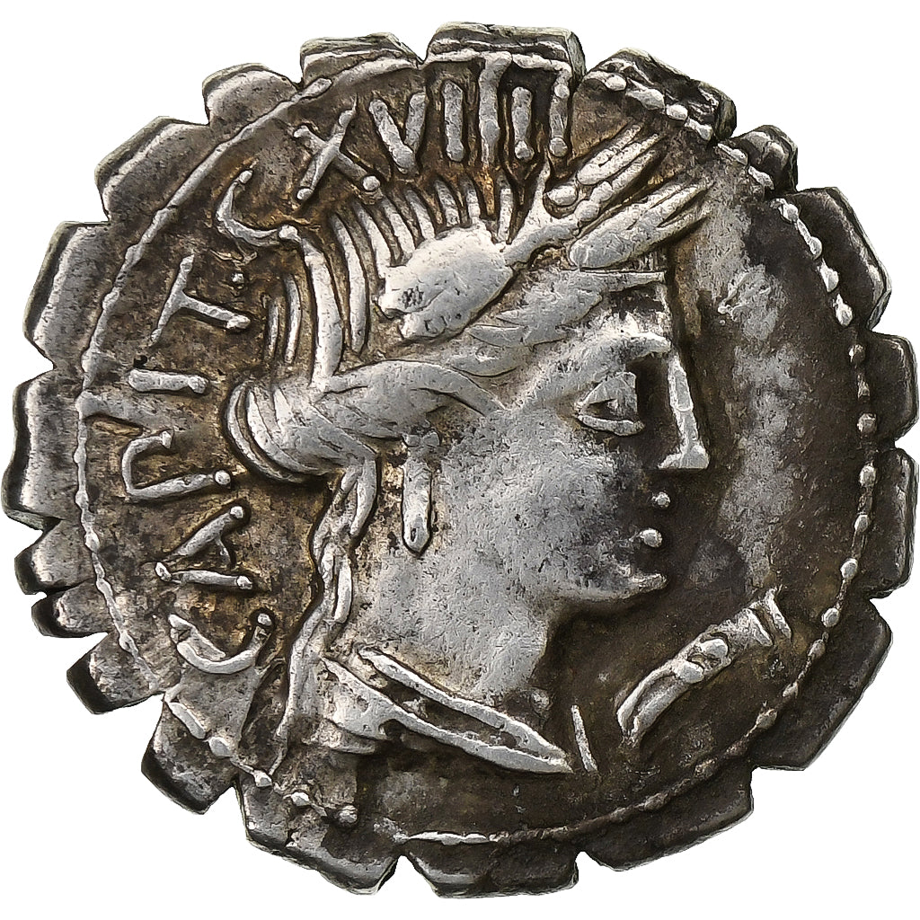 Maria, 
  
  Denarius Serratus, 
  
  MÖ 81