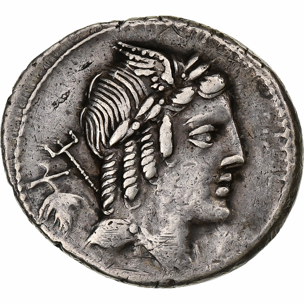 Julia, 
  
  Denarius, 
  
  MÖ 85