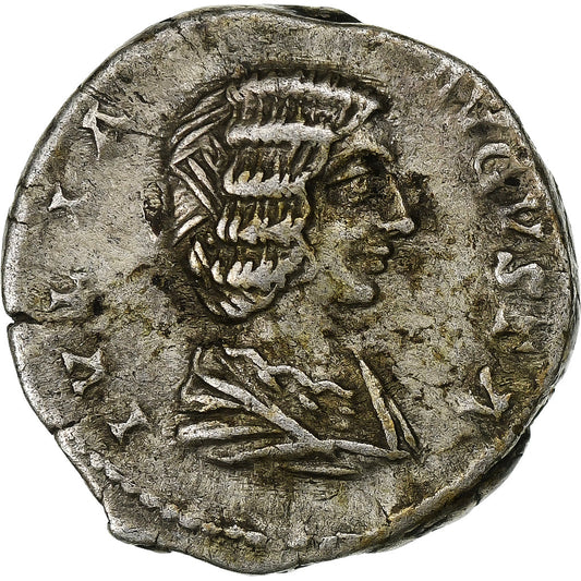 Julia Domna, 
  
  Denarius, 
  
  196-202