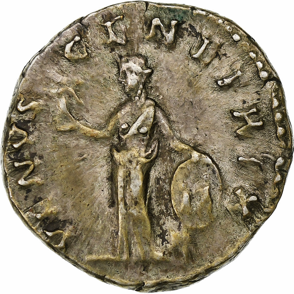 Faustina II, 
  
  Denarius, 
  
  161-176