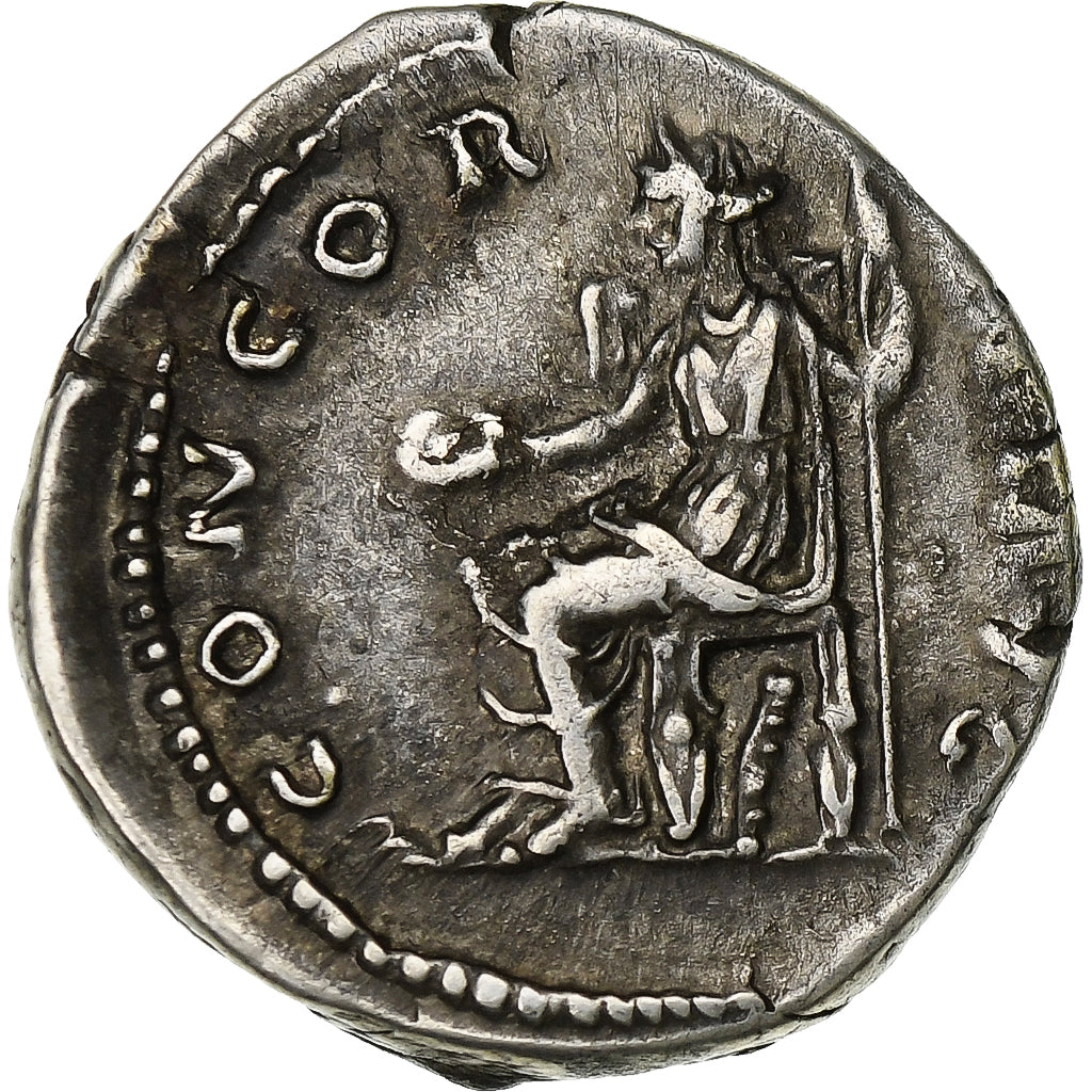 Sabina, 
  
  Denarius, 
  
  133-135