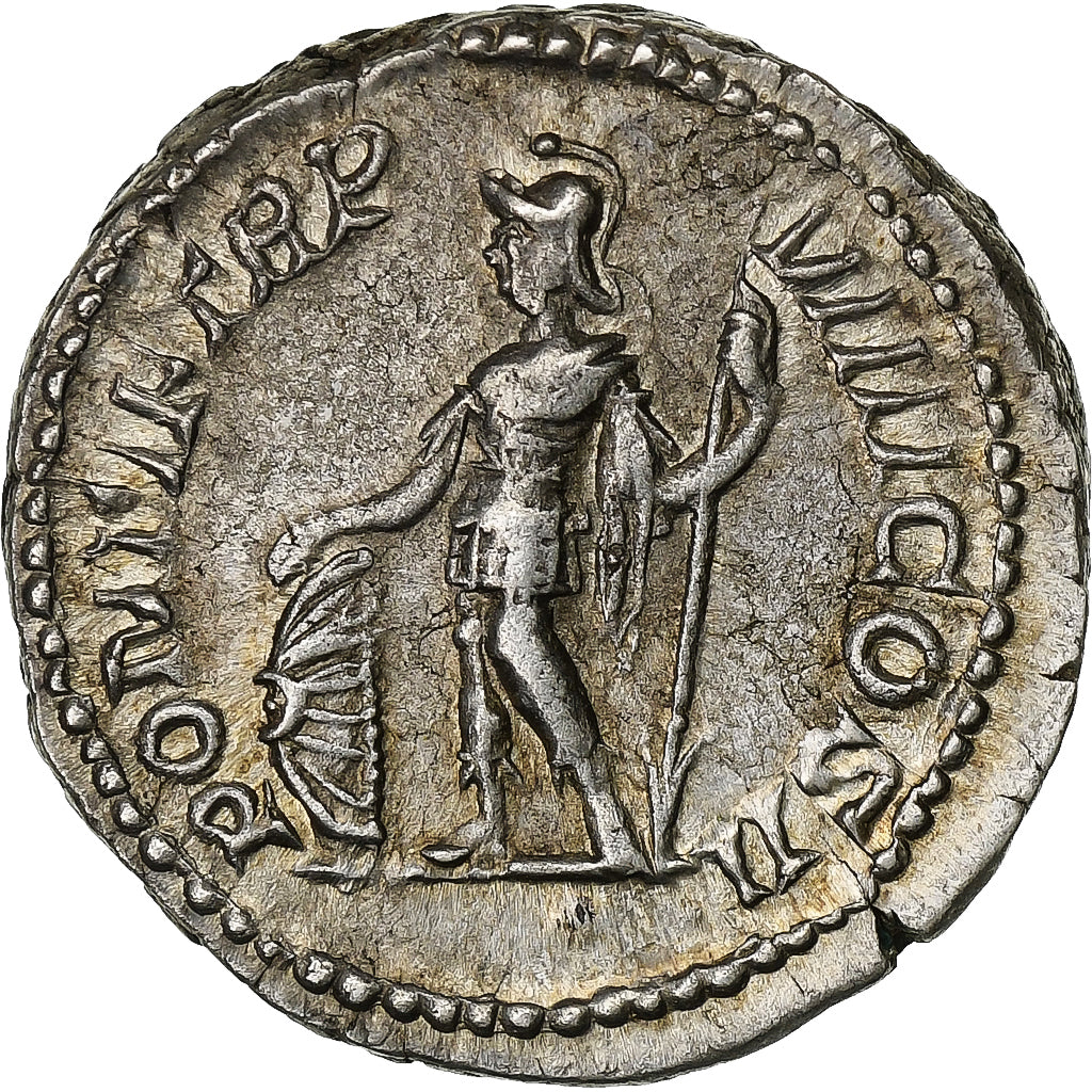 Caracalla, 
  
  Denarius, 
  
  206