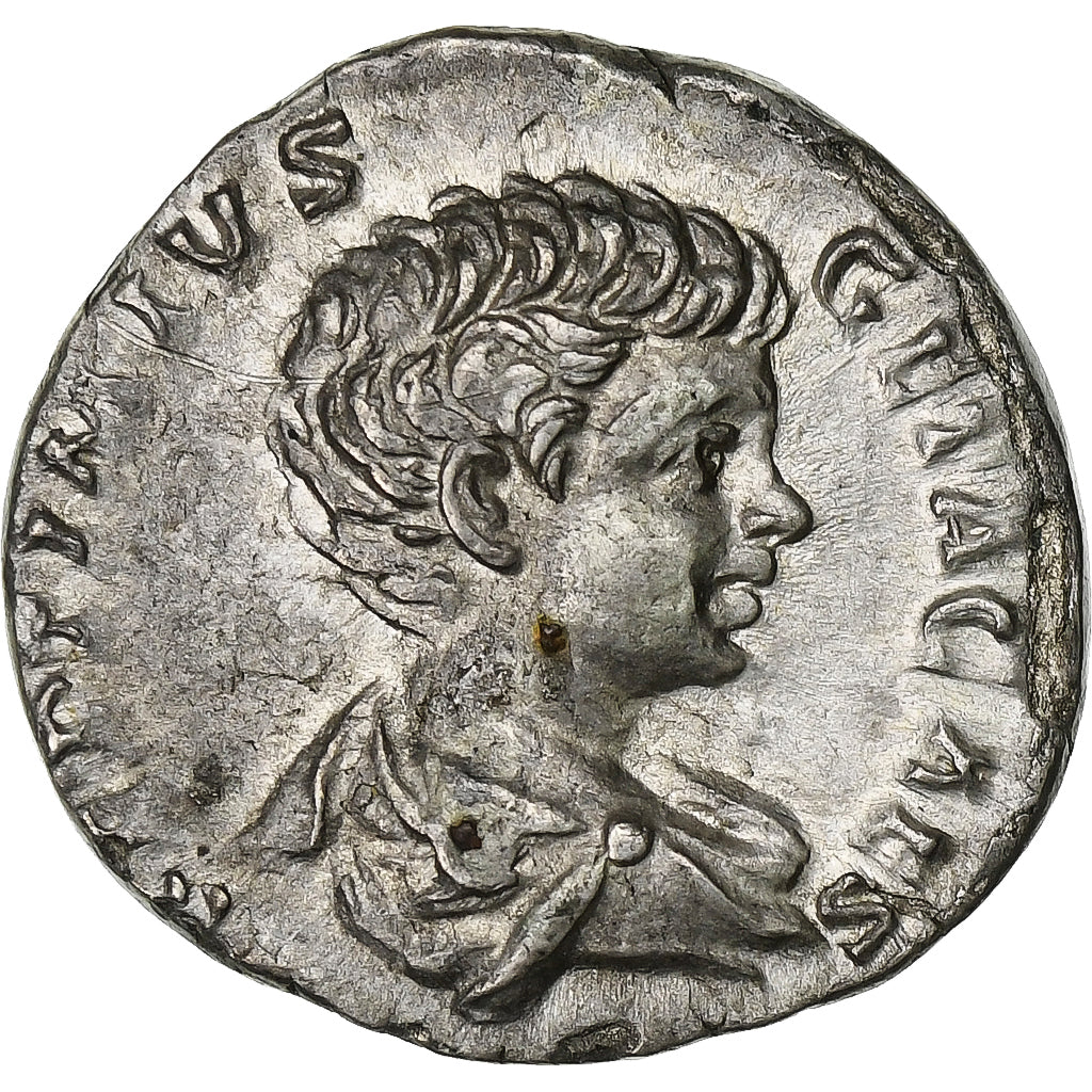 Geta, 
  
  Denarius, 
  
  198-200