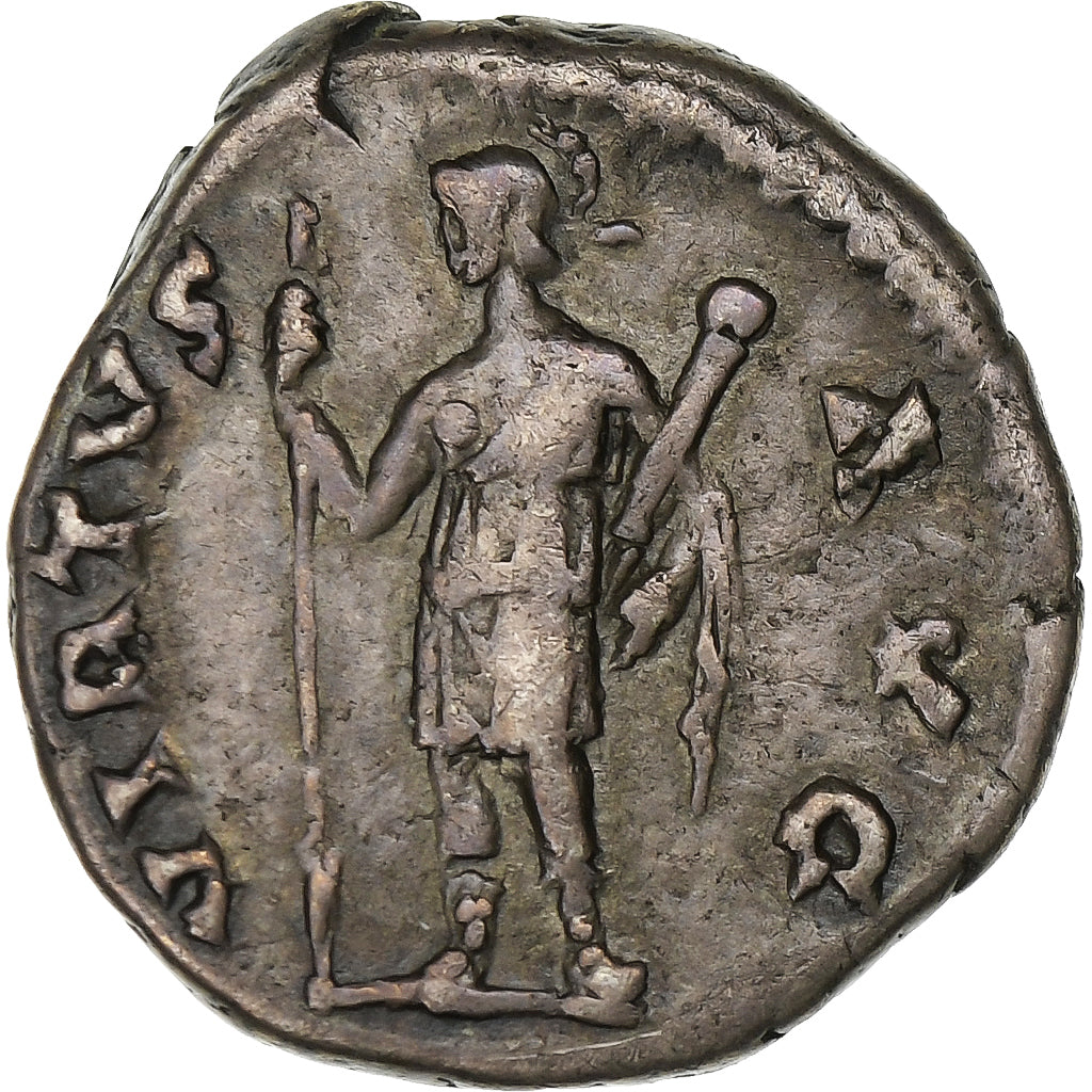 Antoninus Pius, 
  
  Denarius, 
  
  140-143