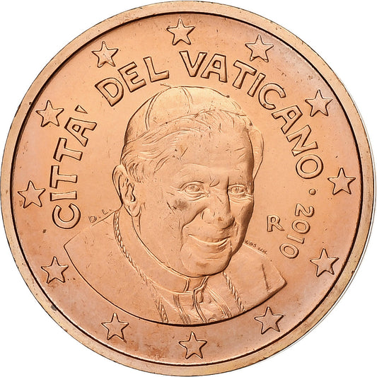 Vatikan, 
  
  Benedict XVI, 
  
  2 Euro Sent