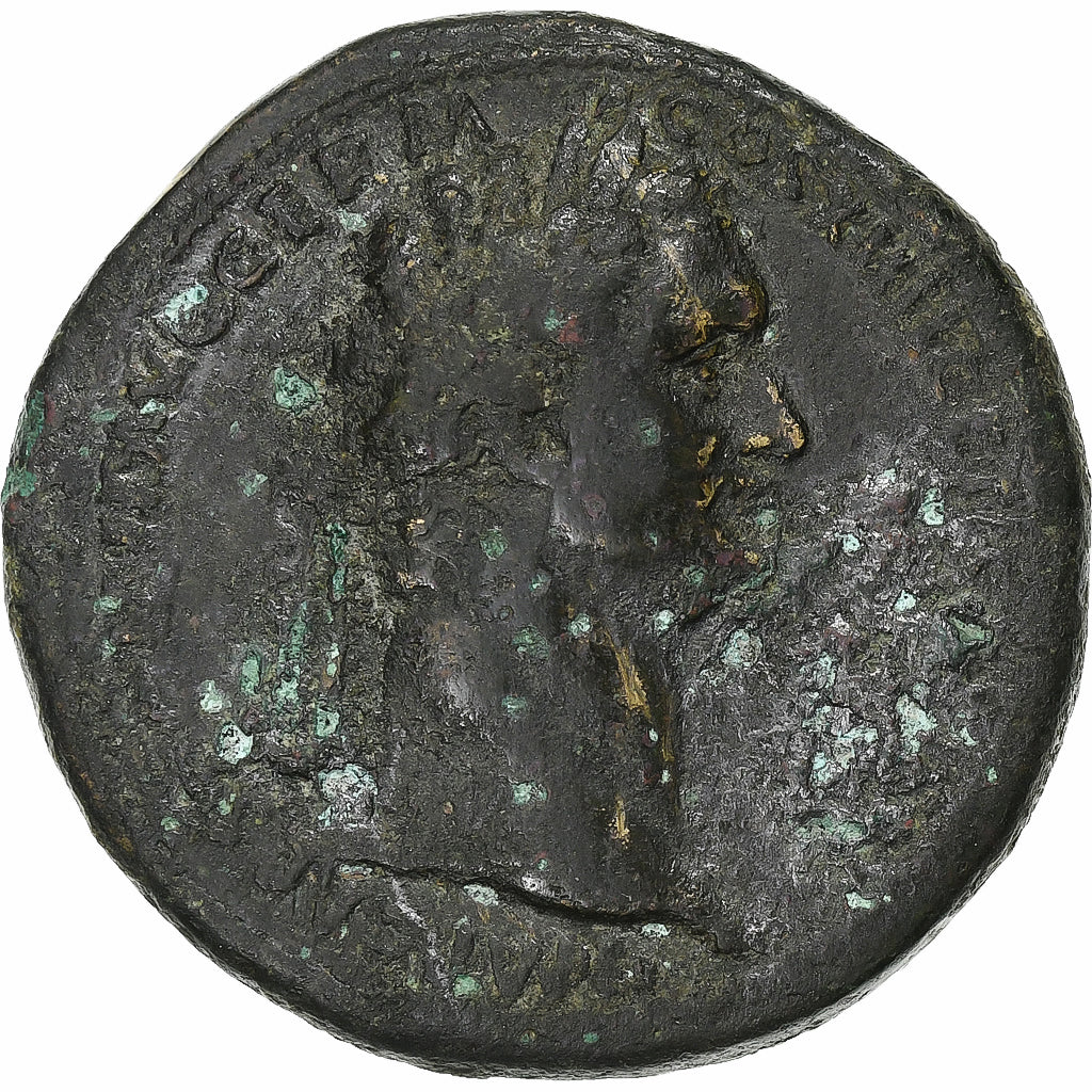 Domitianus, 
  
  Sestertius, 
  
  88-89