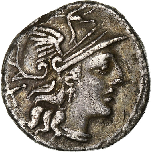 Decimia, 
  
  Denarius, 
  
  MÖ 150