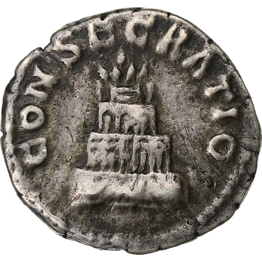 Divus Antoninus Pius, 
  
  Denarius, 
  
  161