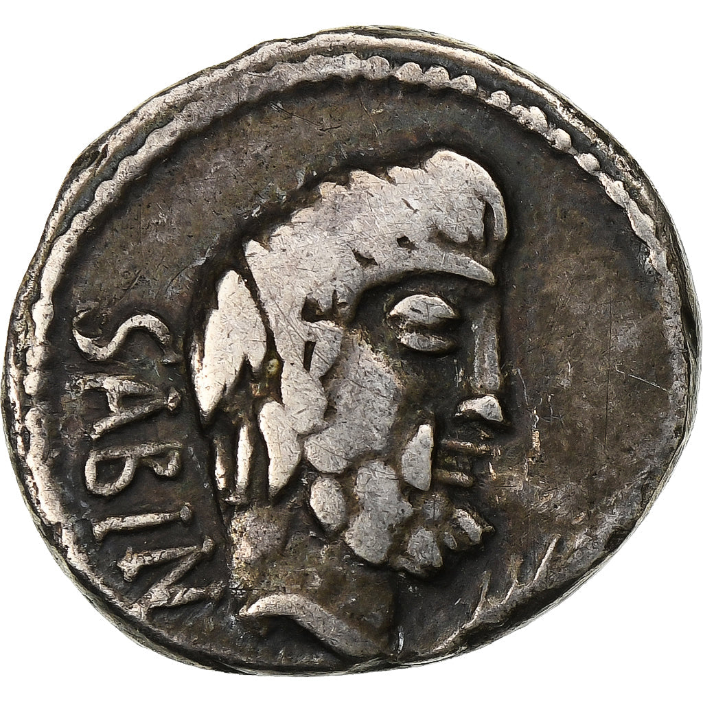 Titia, 
  
  Denarius, 
  
  MÖ 89