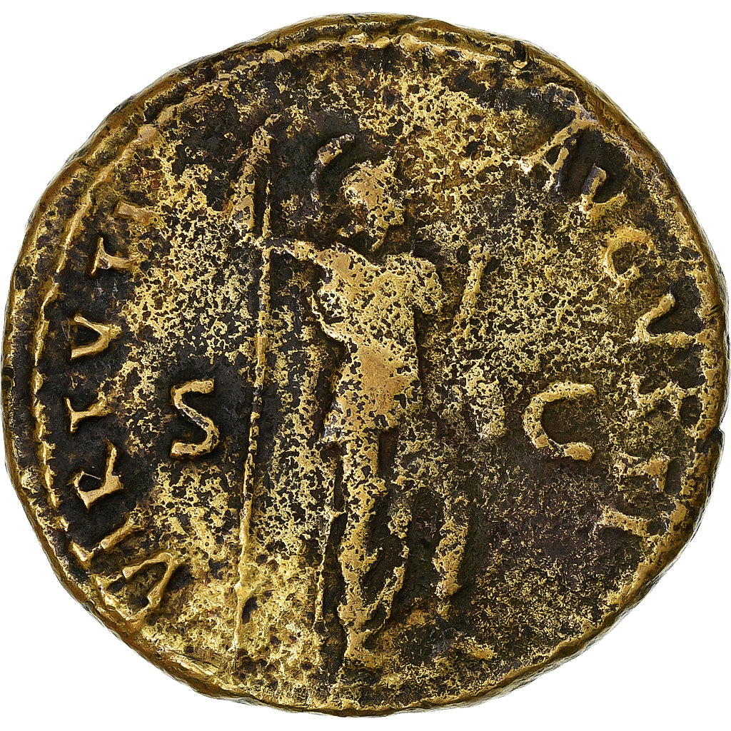 Domitianus, 
  
  Dupondius, 
  
  90-91