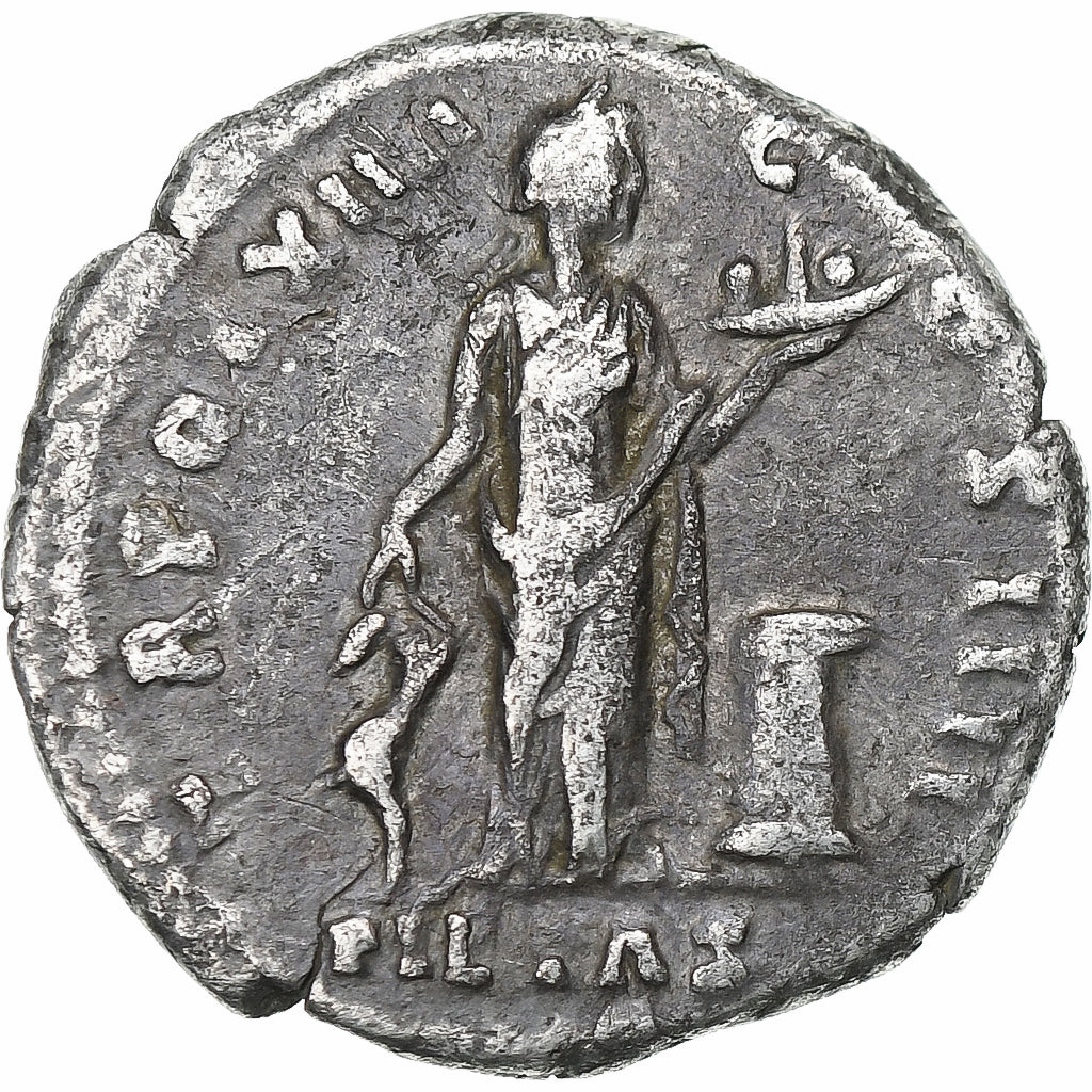 Antoninus Pius, 
  
  Denarius, 
  
  151-152