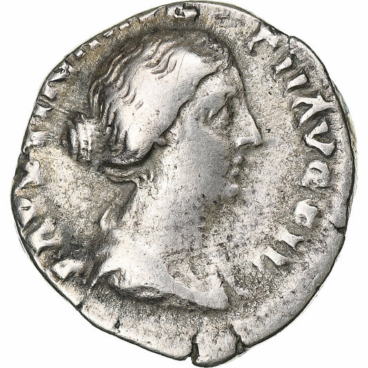 Faustina II, 
  
  Denarius, 
  
  145-161