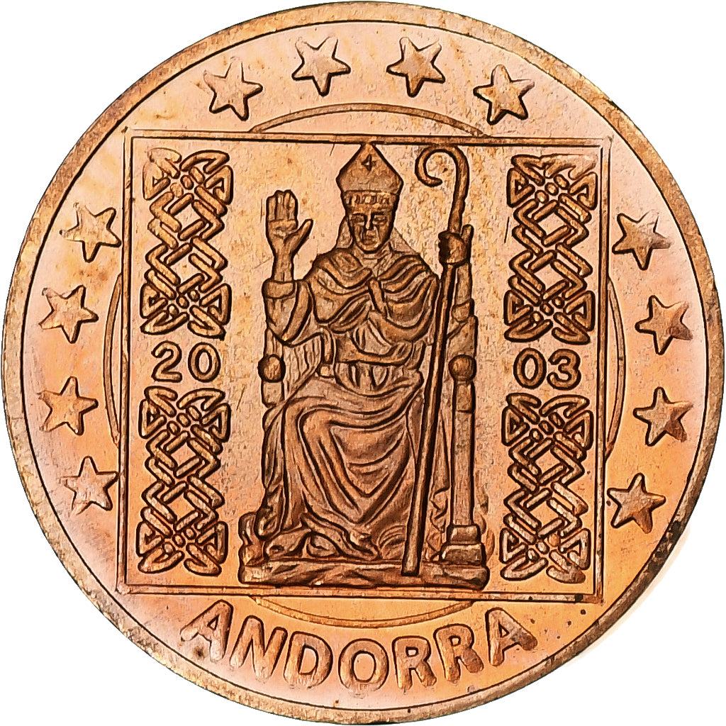 Andorra, 
  
  2 Euro Cent, 
  
  Fantezi euro desenleri