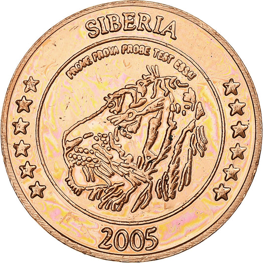 Rusya, 
  
  Sibirya, 
  
  2 Euro Sent