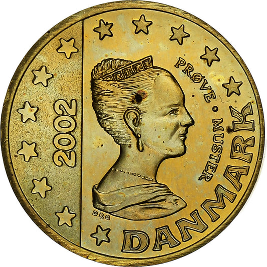 Danimarka, 
  
  Margrethe II, 
  
  10 Euro Sent