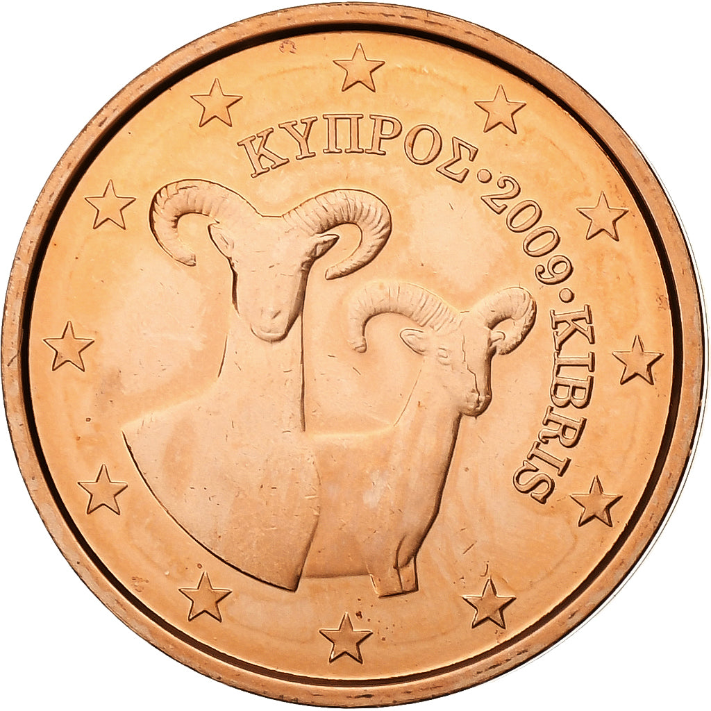 Kıbrıs, 
  
  2 Euro Cent, 
  
  BU