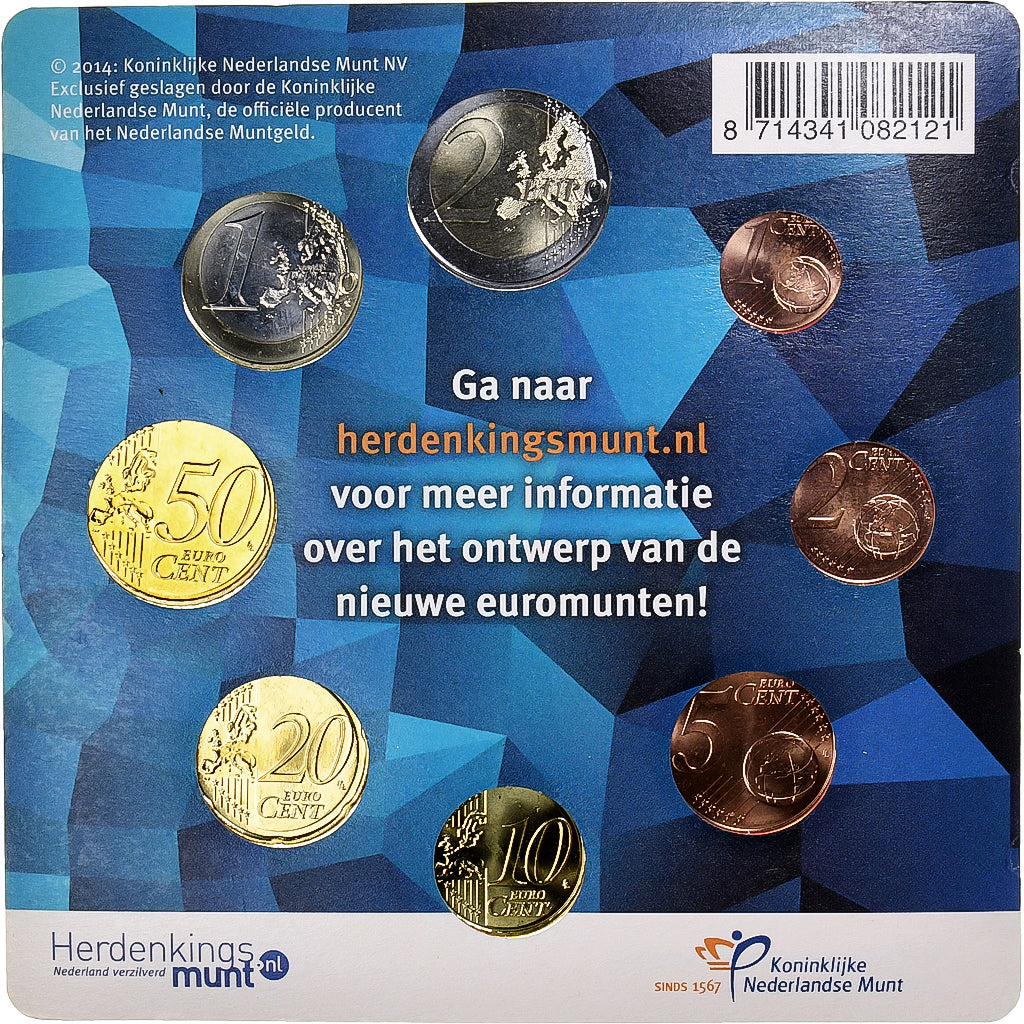 Hollanda, 
  
  1 Cent ila 2 Euro, 
  
  BU