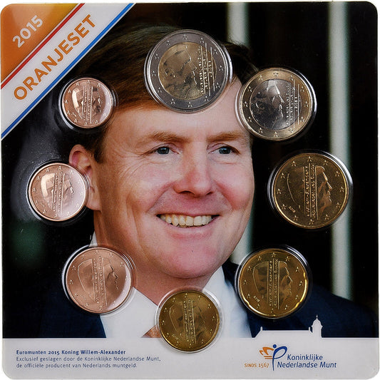 Hollanda, 
  
  Willem-Alexander, 
  
  1 Cent ila 2 Euro