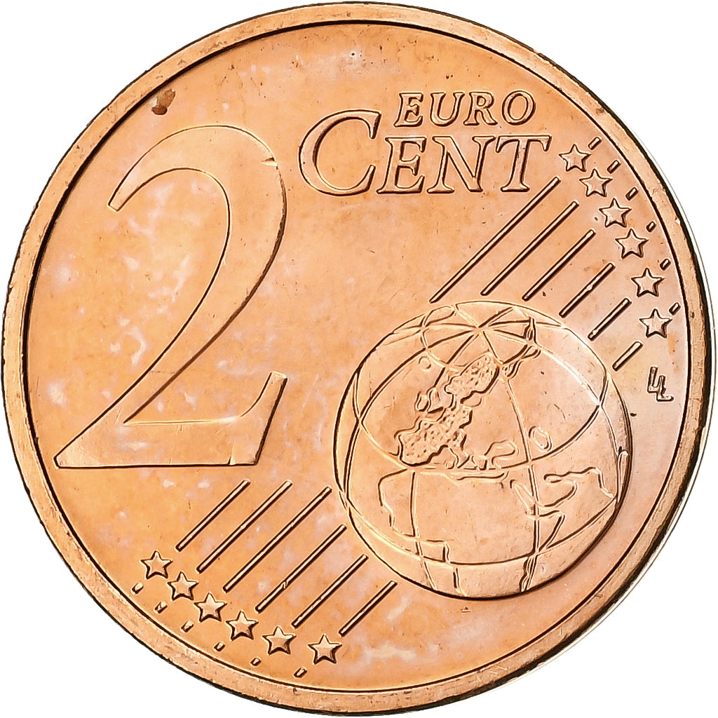 Letonya, 
  
  2 Euro Cent, 
  
  BU