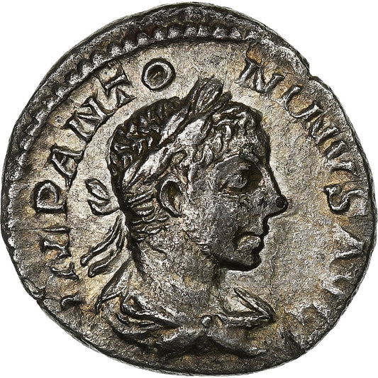 Elagabalus, 
  
  Denarius, 
  
  220