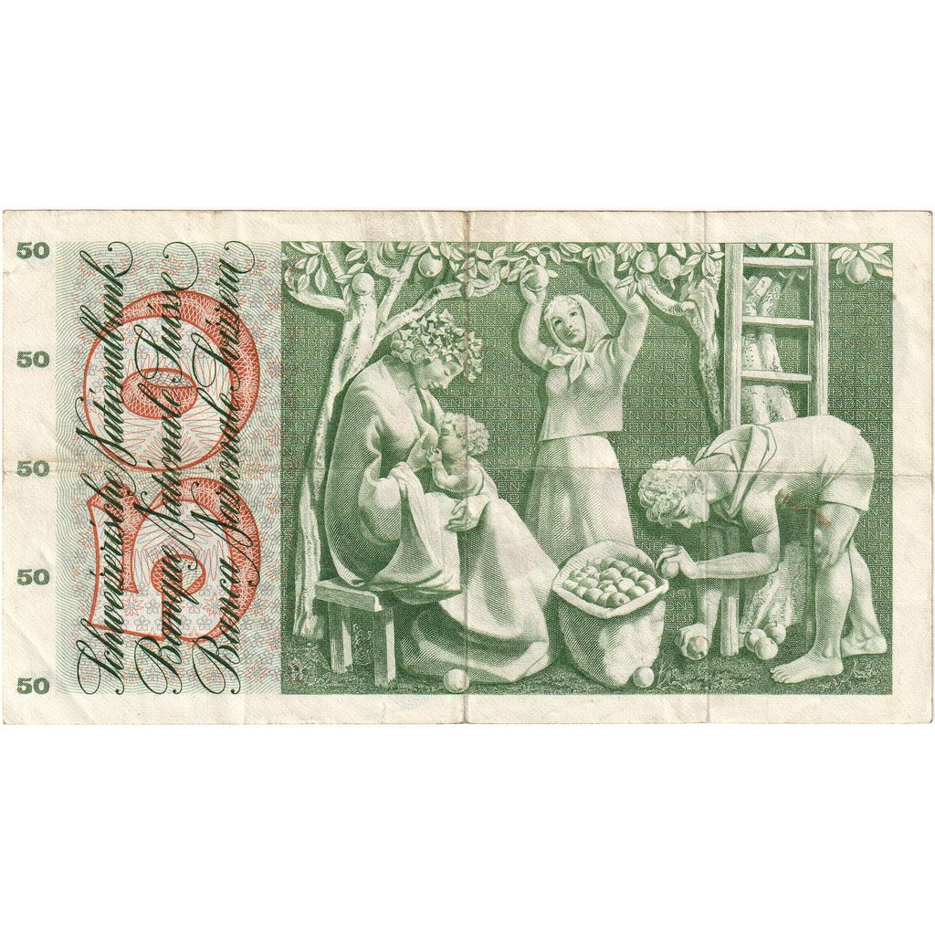 İsviçre, 
  
  50 Franken, 
  
  1969-01-15