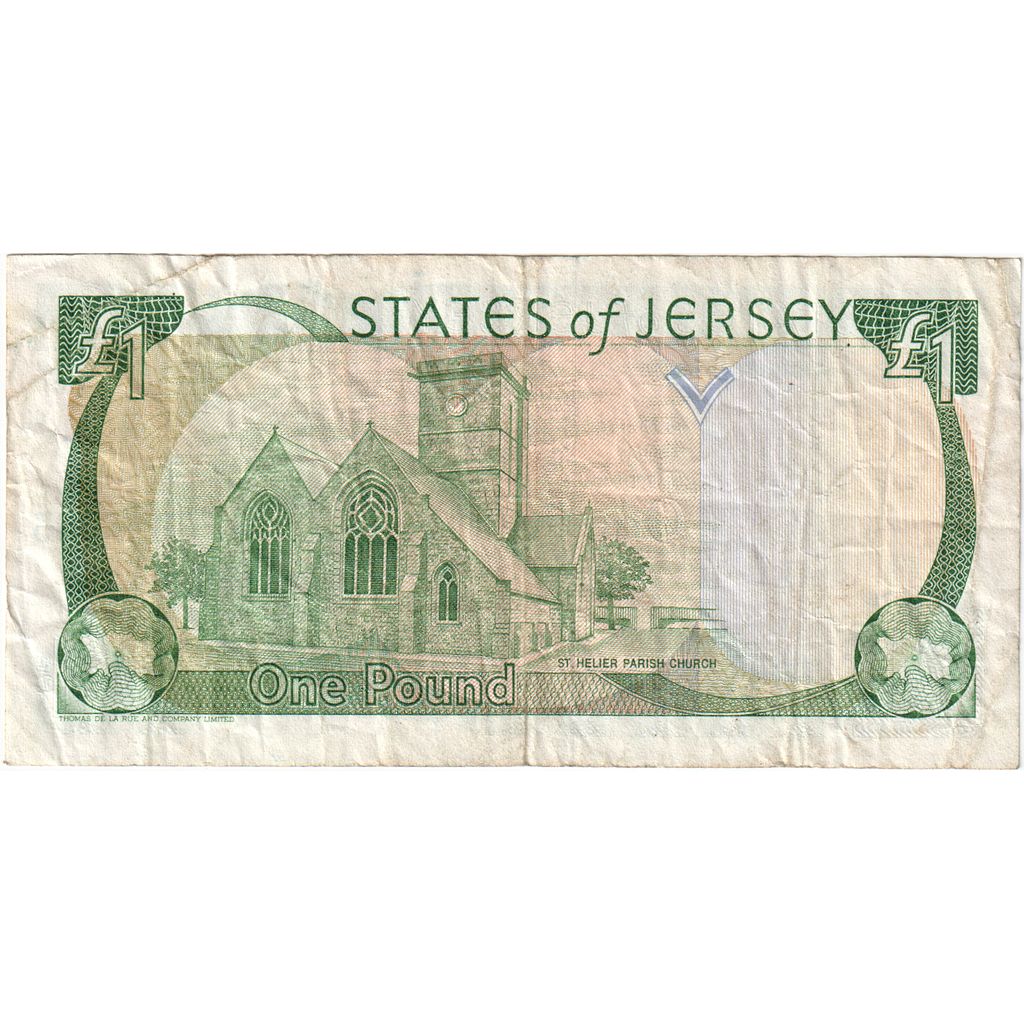 Jersey, 
  
  1 pound, 
  
  EF(40-45)