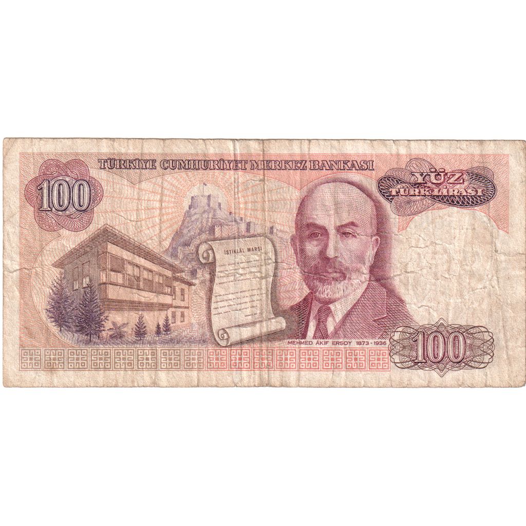 Hindi, 
  
  100 lira, 
  
  1970-01-14