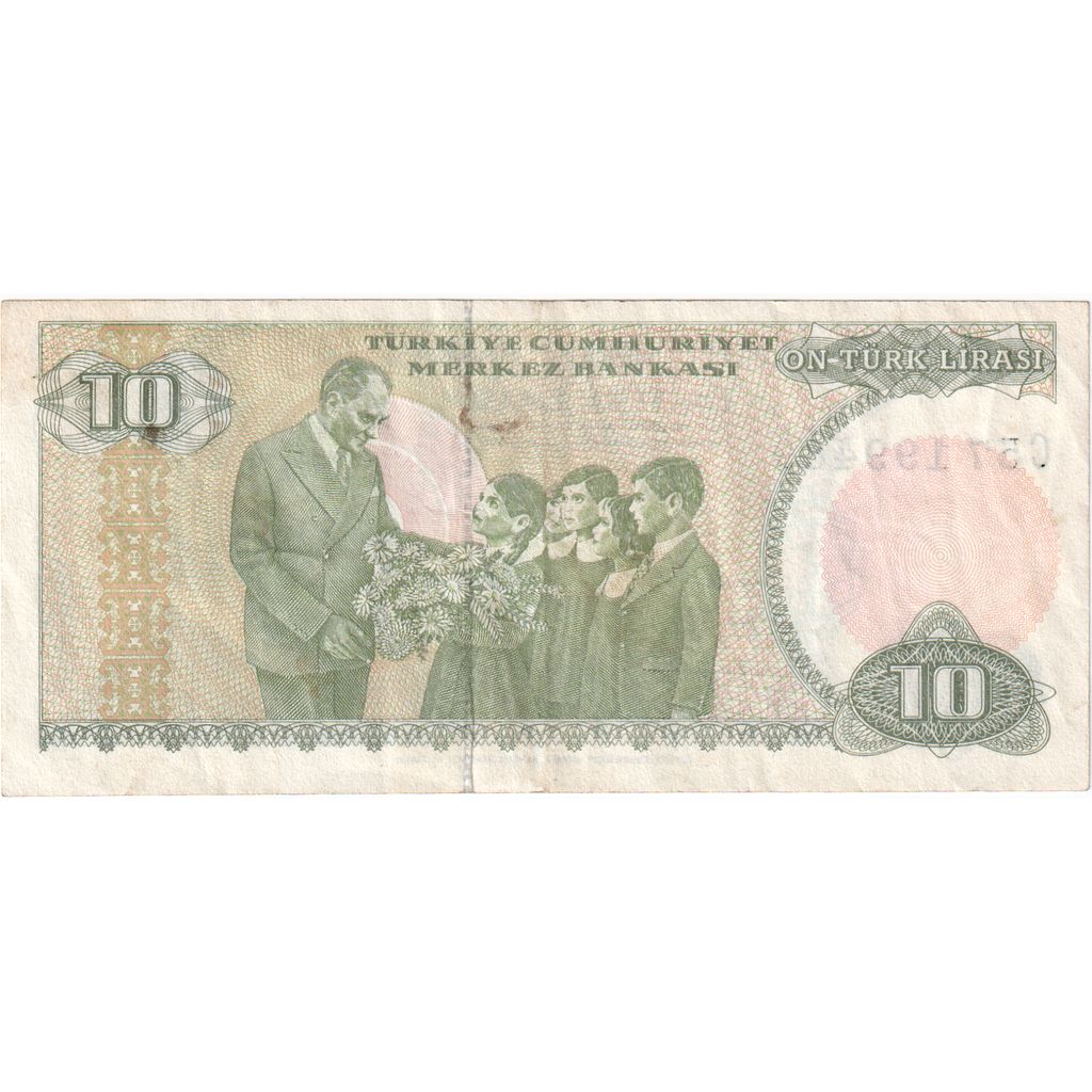 Hindi, 
  
  10 lira, 
  
  1979