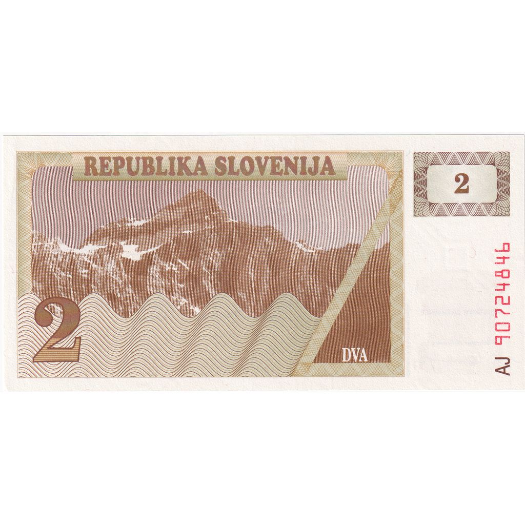 Slovenya, 
  
  2 (Tolarjev), 
  
  ÇİL(65-70)