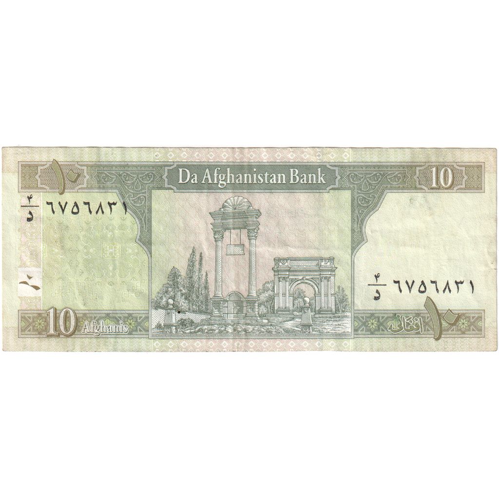 Afganistan, 
  
  10 Afgan, 
  
  Avustralya(55-58)