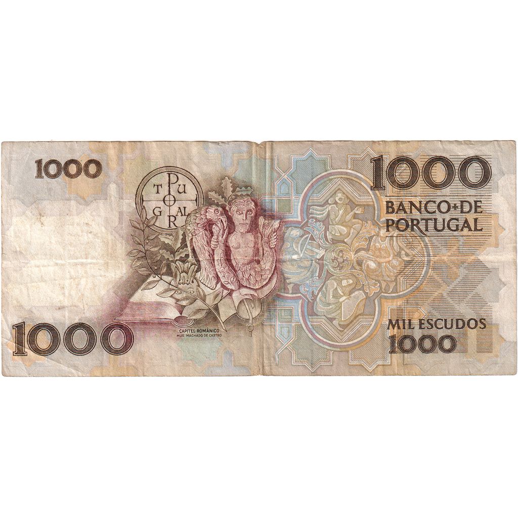 Portekiz, 
  
  1000 Escudo, 
  
  1987-02-26