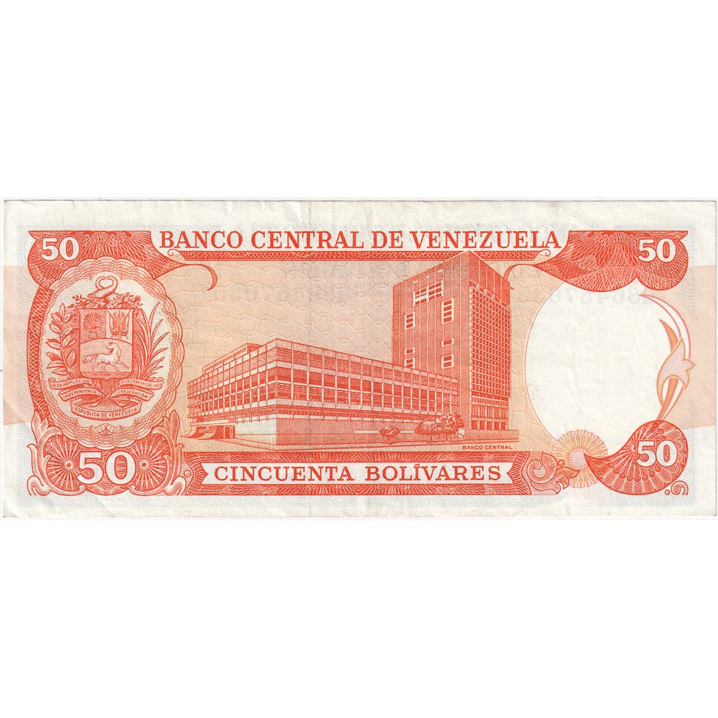 Venezuela, 
  
  50 Bolivar, 
  
  1995-06-05