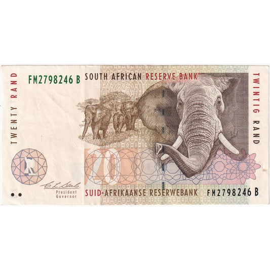 Güney Afrika, 
  
  20 Rand, 
  
  Avustralya(55-58)