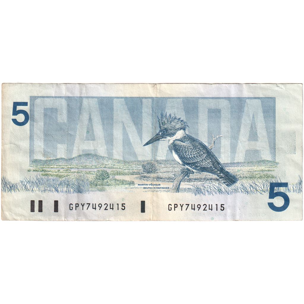 Kanada, 
  
  5 Dolar, 
  
  EF(40-45)