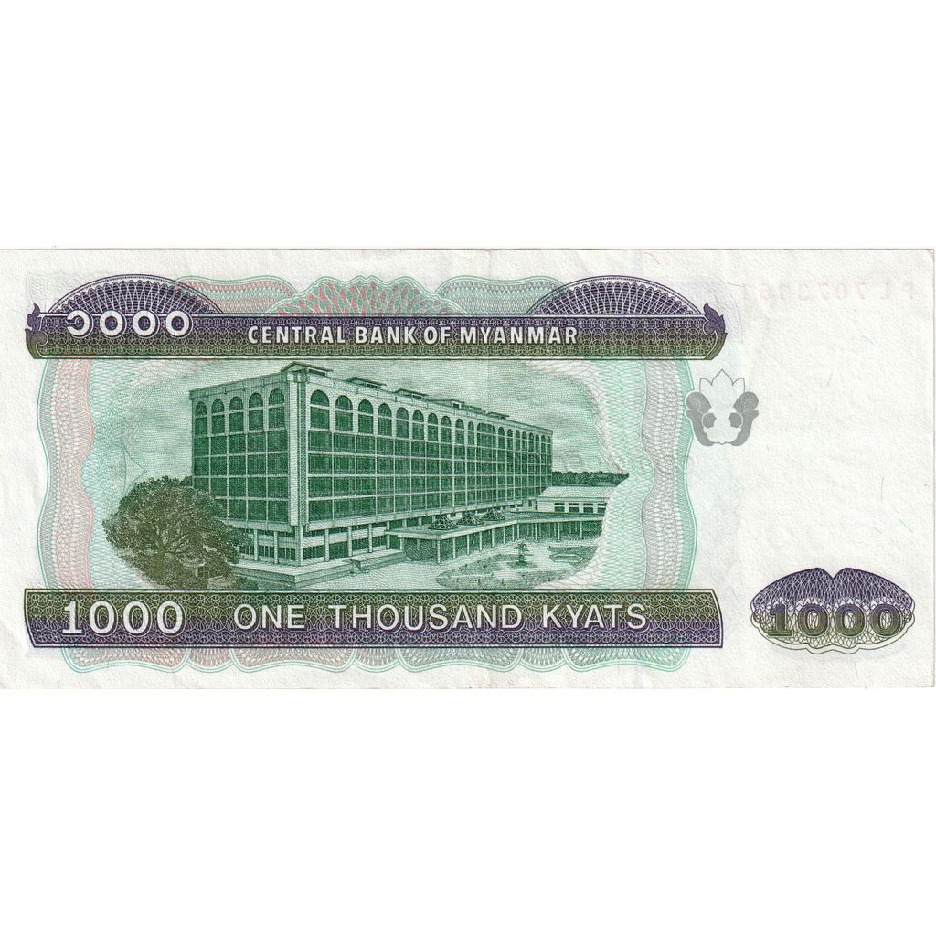 Myanmar, 
  
  1000 Kyat, 
  
  ÇİL(63)