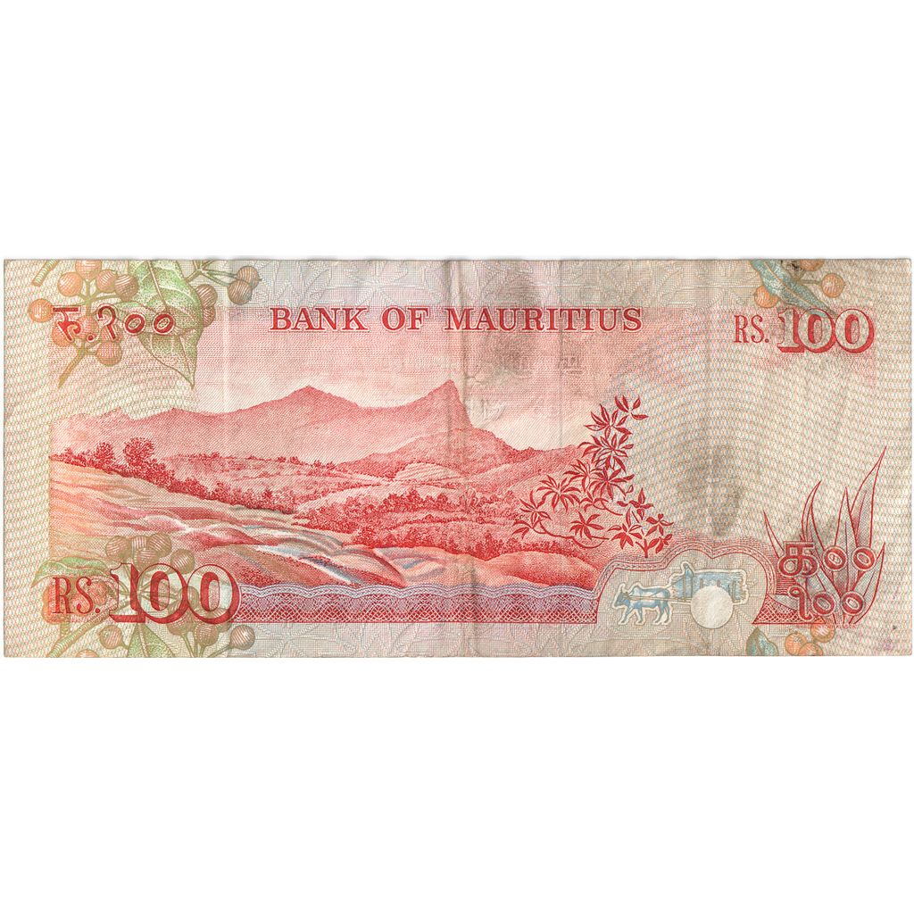 Mauritius, 
  
  100 Rupi, 
  
  EF(40-45)