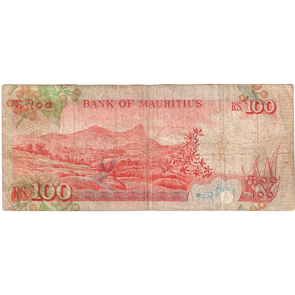 Mauritius, 
  
  100 Rupi, 
  
  VF(20-25)