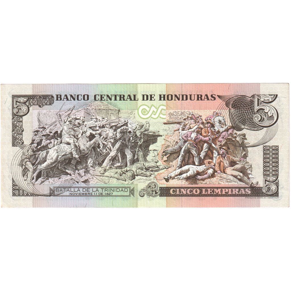 Honduras, 
  
  5 Lempira, 
  
  EF(40-45)