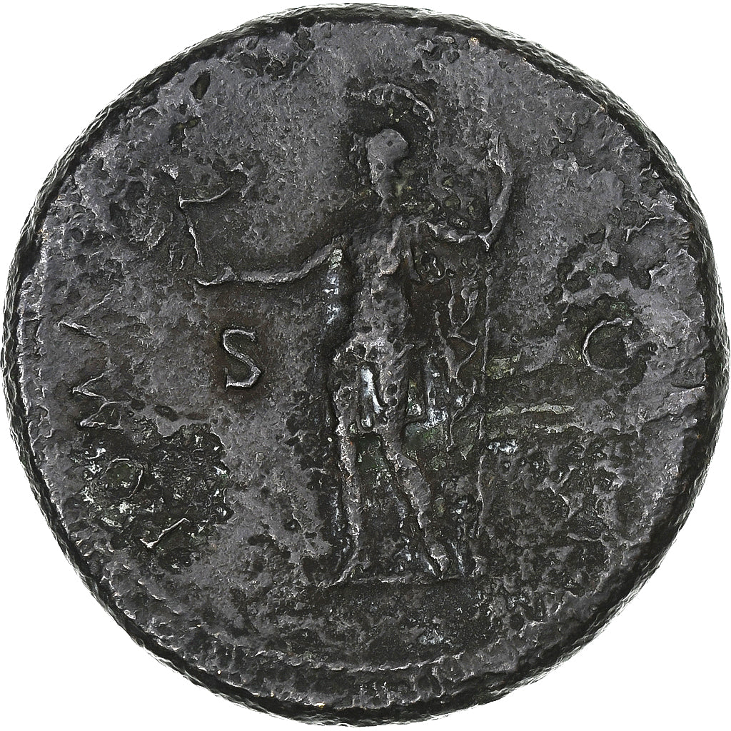 Vespasianus, 
  
  Sestertius, 
  
  71