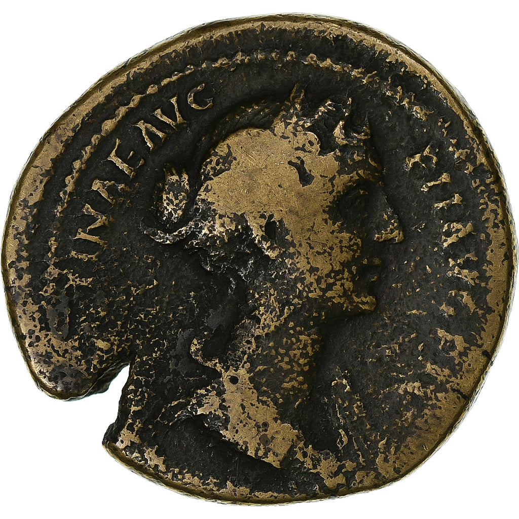 Faustina II, 
  
  Sestertius, 
  
  145-161